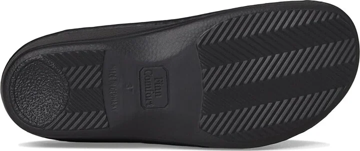 Finn Comfort Jamaika-S Women's Slide Shoes Black Delizia : EU 37 (US Women's 6.5-7) Medium, Leather - Image 3