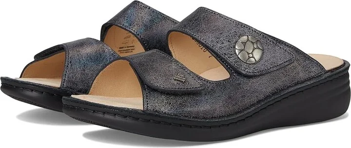 Finn Comfort Moorea Women's Shoes Platin Maglia : EU 37 (US Women's 6.5-7) Medium, Leather