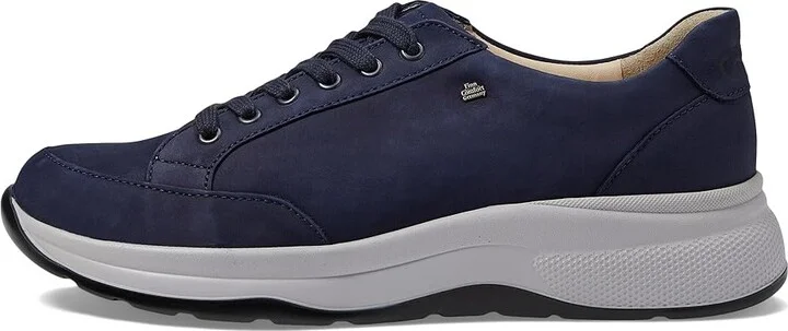 Finn Comfort Nottingham Men's Shoes Indigo Nabuk : UK 7 (US Men's 7.5) Medium, Leather - Image 6