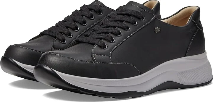 Finn Comfort Nottingham Men's Shoes Schwarz Nuri : UK 7 (US Men's 7.5) Medium, Leather