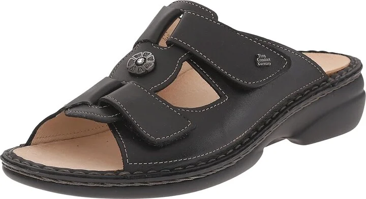 Finn Comfort Pattaya - 2558 Women's Sandals Black : EU 36 (US Women's 5.5-6) Medium, Leather - Image 2