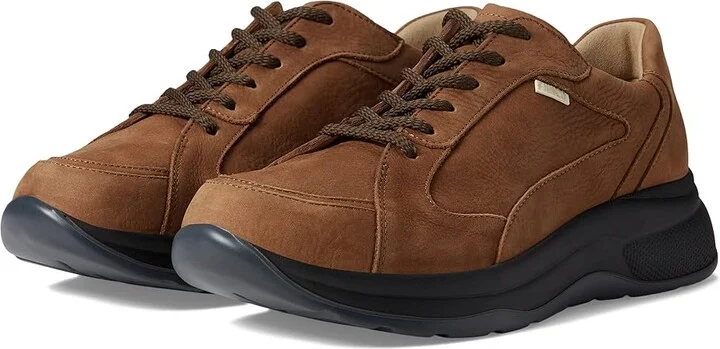 Finn Comfort Piccadilly Men's Walking Shoes Almond : UK 9 (US Men's 9.5) Medium, Leather