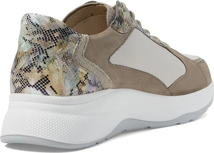 Finn Comfort Piccadilly Women's Shoes Gravel/Beige/Multi/Oro Nubuk/Hillcrest/Jungle/Nero : UK 4 (US Women's 6.5) Medium, Leather - Image 4