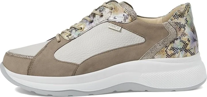 Finn Comfort Piccadilly Women's Shoes Gravel/Beige/Multi/Oro Nubuk/Hillcrest/Jungle/Nero : UK 4 (US Women's 6.5) Medium, Leather - Image 6