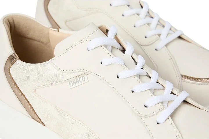 Finn Comfort Piccadilly Women's Shoes Latte/Oro : UK 6.5 (US Women's 9) Medium, Leather - Image 7
