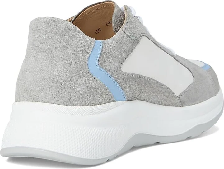 Finn Comfort Piccadilly Women's Shoes Mineral/Blue/White : UK 4.5 (US Women's 7) Medium, Leather - Image 4