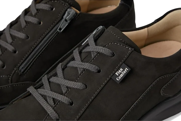 Finn Comfort Prato Women's Shoes Rov/Black Nubuk : UK 7.5 (US Women's 10) Medium, Leather - Image 7