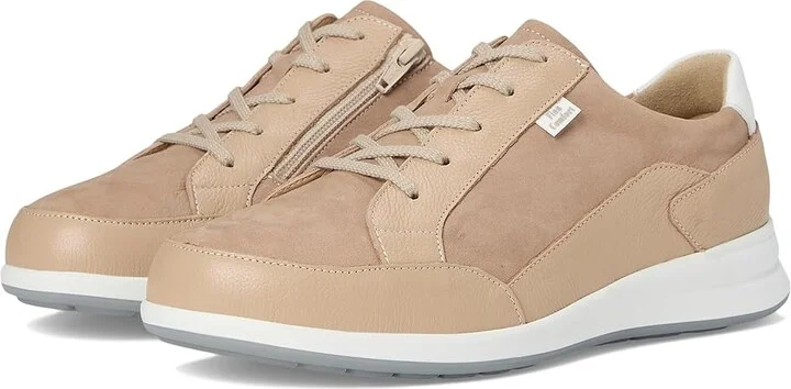 Finn Comfort Prato Women's Shoes Sesame/White : UK 5.5 (US Women's 8) Medium, Leather
