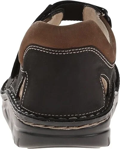 Finn Comfort Samara - 1560 Sandals Black/Havana Leather : EU 36 (US Women's 5-5.5) Medium - Image 5