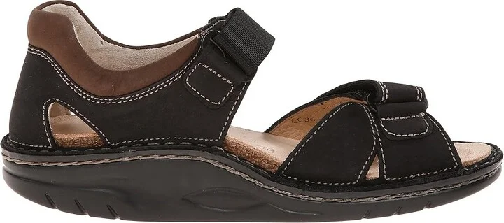 Finn Comfort Samara - 1560 Sandals Black/Havana Leather : EU 36 (US Women's 5-5.5) Medium - Image 8