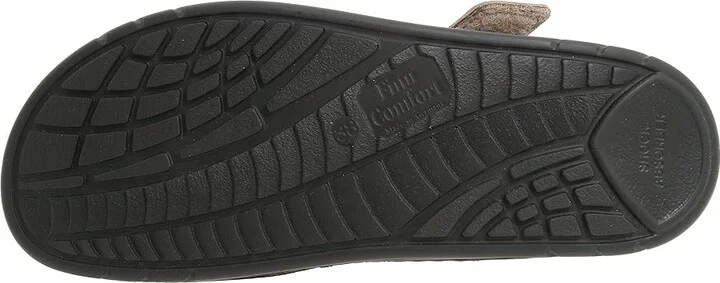 Finn Comfort Samara - 1560 Sandals Mud/Black Leather : EU 35 (US Women's 4-4.5) Medium - Image 4