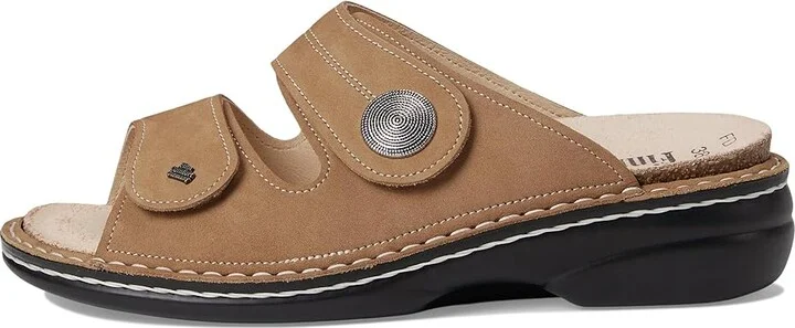 Finn Comfort Sansibar-S Women's Flat Shoes Tan Nubuck : EU 37 (US Women's 6.5-7) Medium, Leather - Image 6