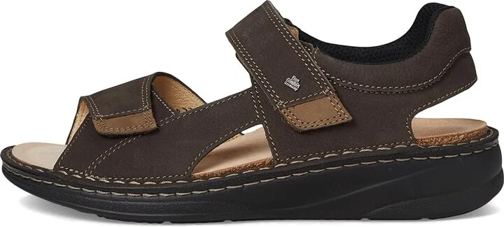 Finn Comfort Skiathos Women's Sandals Slate/Truffle Nubukvienna/Nubuk : EU 43 (US Women's 12.5-13) Medium, Leather - Image 6