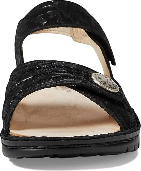 Finn Comfort Suasalito Women's Sandals Black Delizia : EU 40 (US Women's 9.5-10) Medium, Leather - Image 2