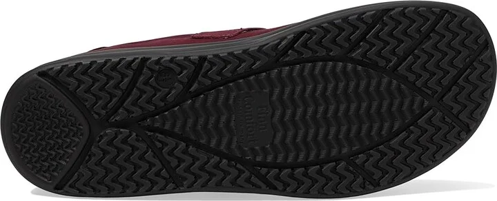 Finn Comfort Suzuka Women's Shoes Redwine/Schwarz Patagonia/Velour : UK 5.5 (US Women's 8) Medium, Leather - Image 3