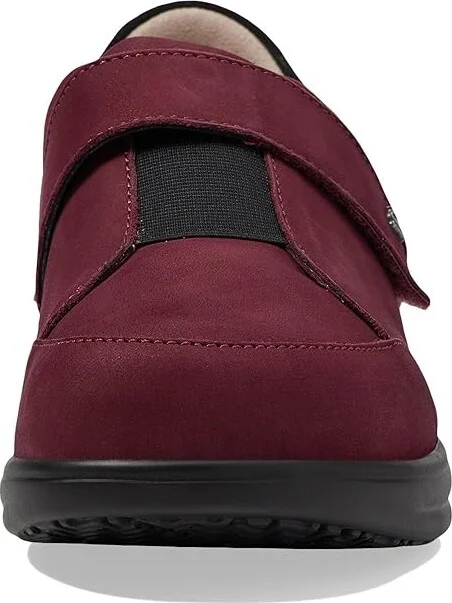 Finn Comfort Suzuka Women's Shoes Redwine/Schwarz Patagonia/Velour : UK 5.5 (US Women's 8) Medium, Leather - Image 5