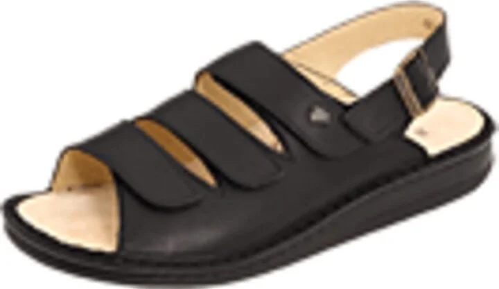 Finn Comfort Sylt - 82509 Women's Shoes Black Nappa Soft Footbed : EU 36 (US Women's 5.5-6) Medium, Leather/Nappa - Image 2