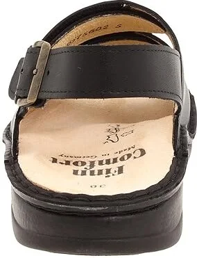 Finn Comfort Sylt - 82509 Women's Shoes Black Nappa Soft Footbed : EU 36 (US Women's 5.5-6) Medium, Leather/Nappa - Image 5