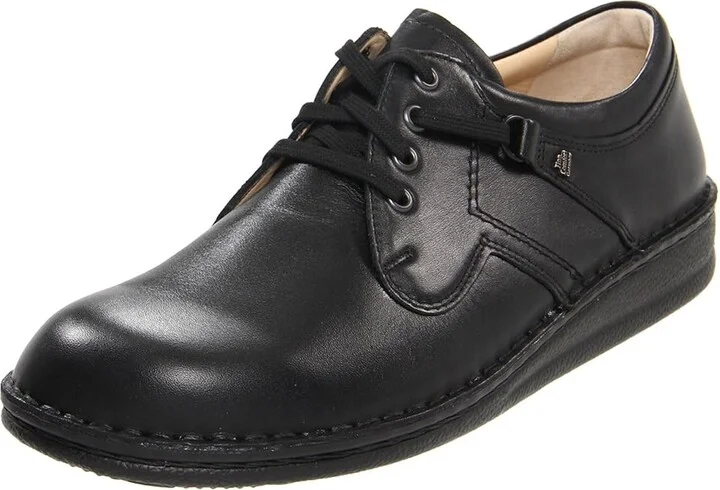 Finn Comfort Vaasa - 1000 Lace up casual Shoes Black Nappa Leather : EU 39 (US Men's 6-6.5 - Women's 8-8.5) Medium - Image 2