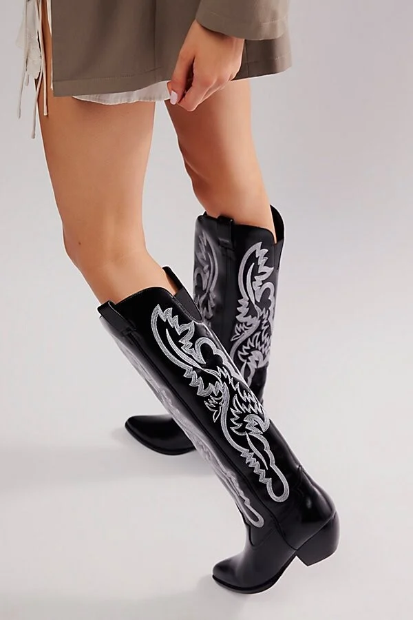 Finn Tall Western Boots - Image 4