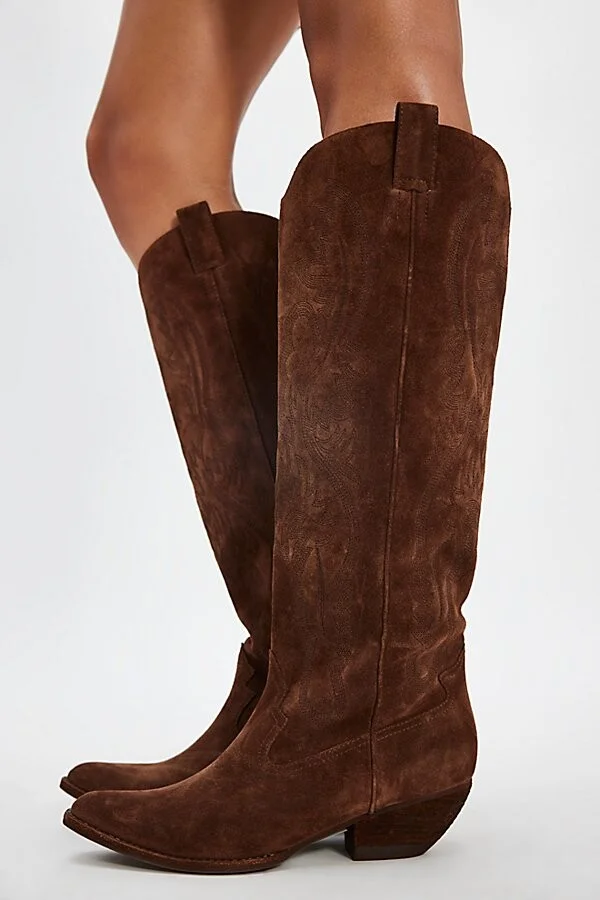 Brown Suede