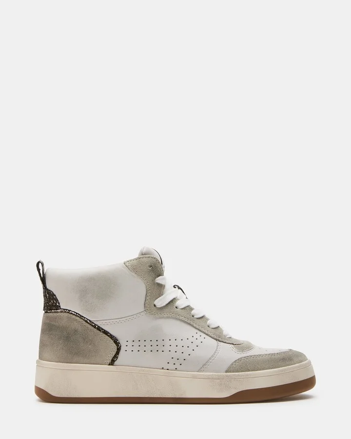 Finnian White Leather