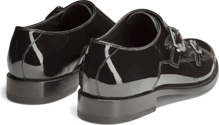 Finnion leather monk shoes - Image 3
