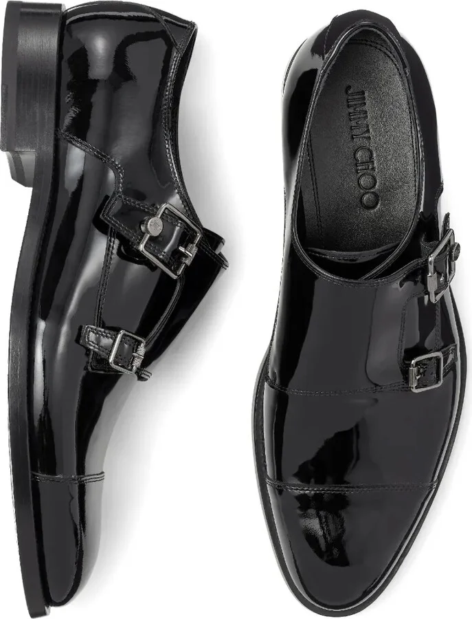 Finnion leather monk shoes - Image 4