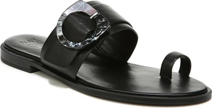 Finola Womens Leather Slide Sandals