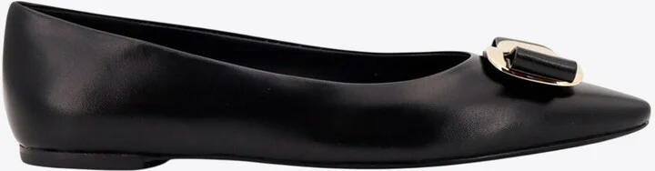 Fiocco Vara Leather Ballet Flats