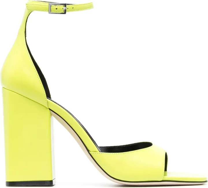 Fiona 100mm block-heel sandals