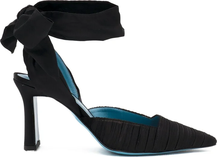 Fiona Ankl Wrap Black Raso Plisse