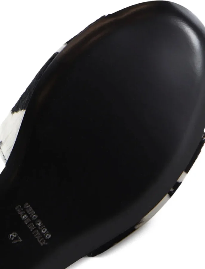 Fiona cowhide slide sandals - Image 4