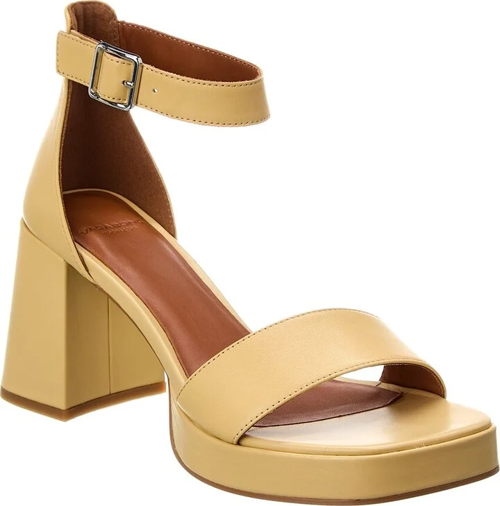 Fiona Leather Platform Heel