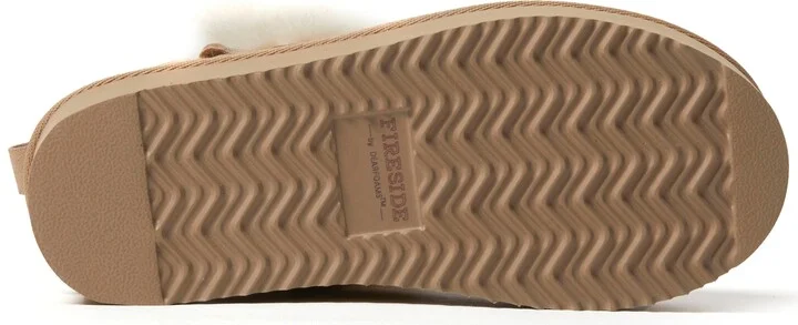 Fireside Bayswater Genuine Shearling Quilted Platform Bootie - Image 5