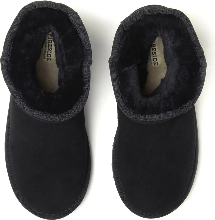 Fireside By Dearfoams Rosebery Genuine Shearling Boot - Image 4