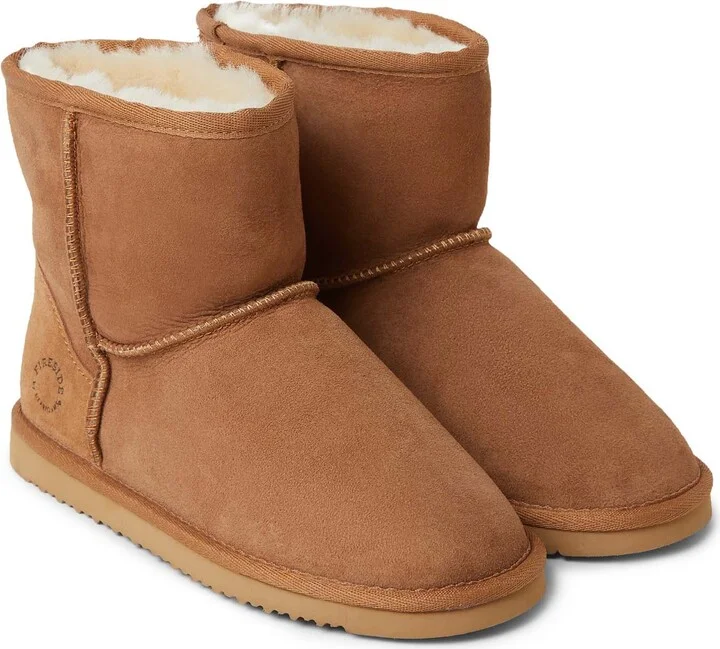 Fireside By Dearfoams Rosebery Genuine Shearling Boot - Image 7