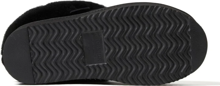 Fireside by Dearfoams Women's Bendigo Genuine Shearling Quilted Platform Clog Slipper - Image 3
