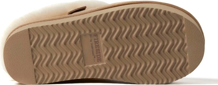 Fireside by Dearfoams Women's Bendigo Genuine Shearling Quilted Platform Clog Slipper - Image 6