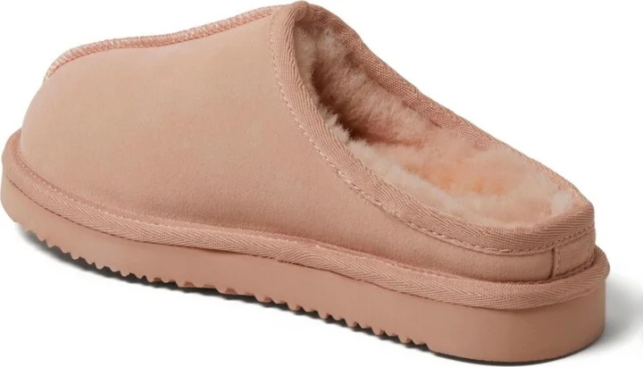 Fireside By Dearfoams Women's Greta Genuine Shearling Clog Slipper - Image 6
