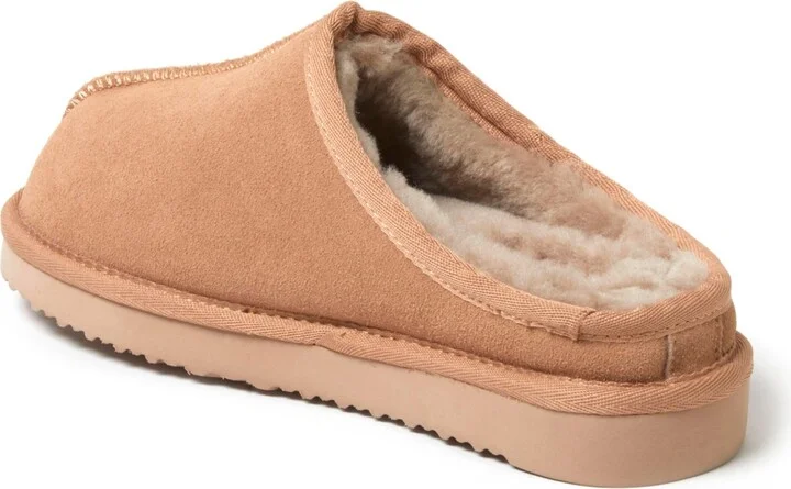 Fireside By Dearfoams Women's Greta Genuine Shearling Clog Slipper - Image 10