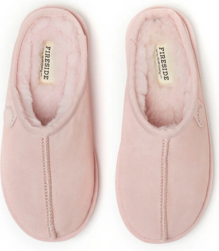 Fireside Greta Genuine Shearling Clog Slipper - Image 4