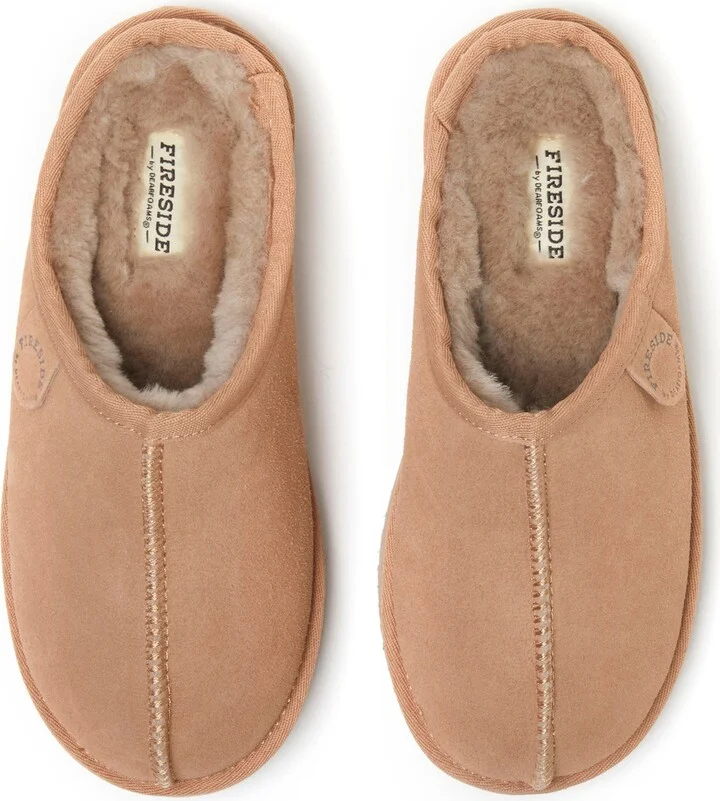 Fireside Greta Genuine Shearling Clog Slipper - Image 9