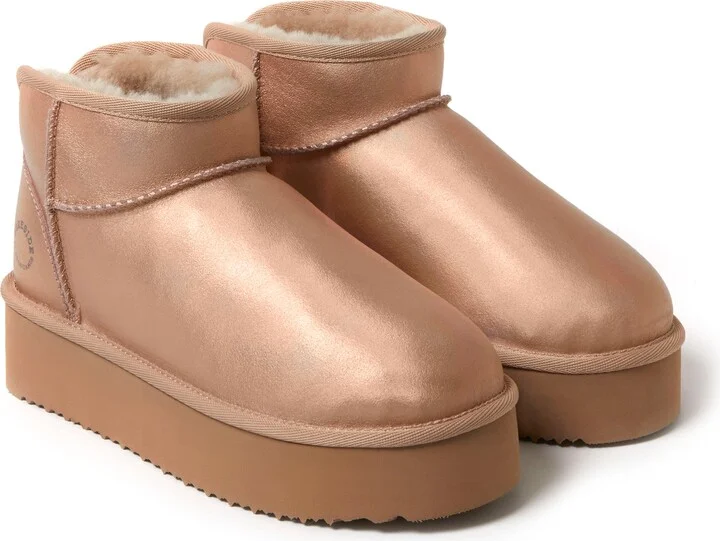 Fireside Kingston Genuine Shearling Platform Bootie - Image 3