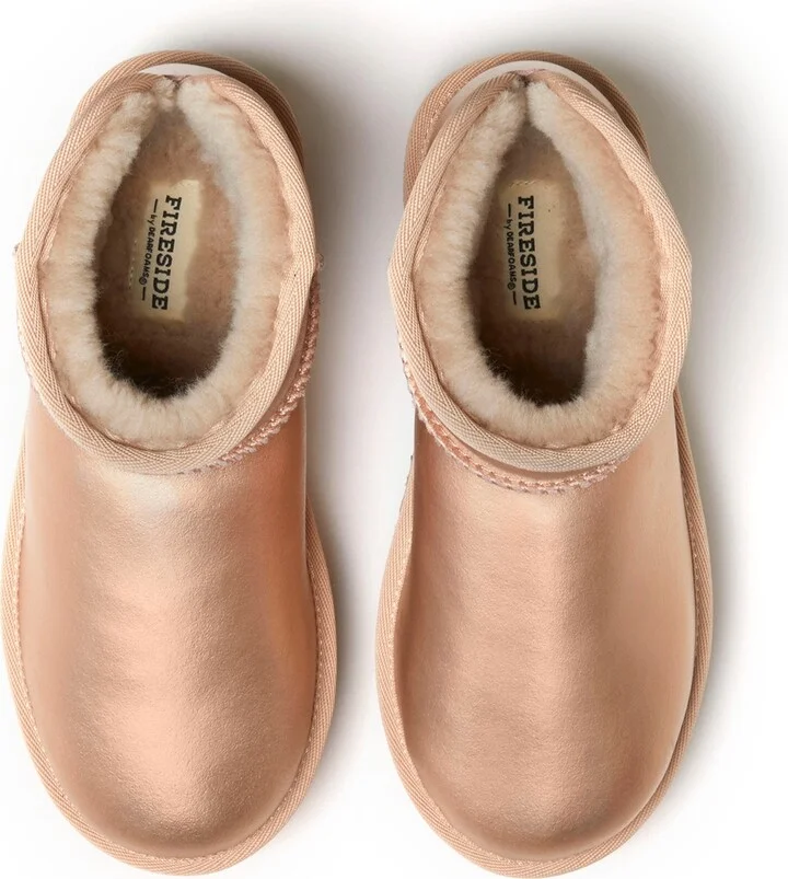 Fireside Kingston Genuine Shearling Platform Bootie - Image 4
