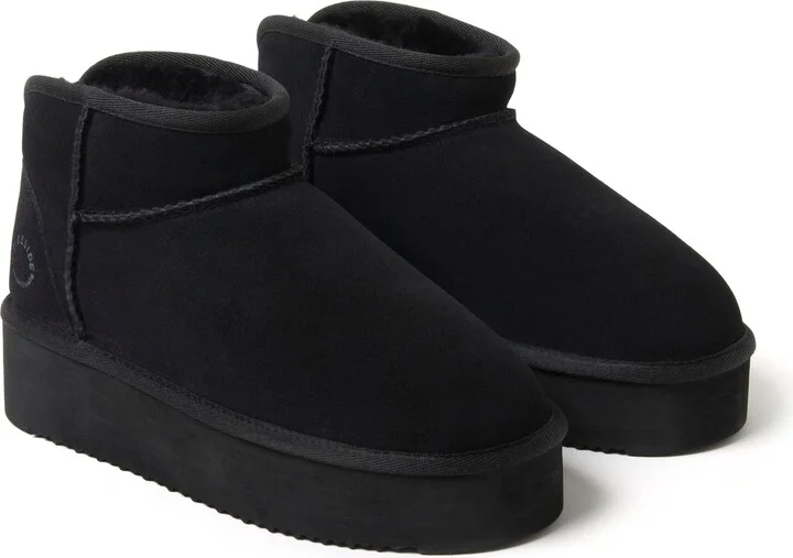 Fireside Kingston Genuine Shearling Platform Bootie - Image 3