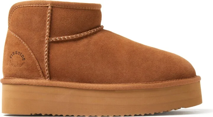 Fireside Kingston Genuine Shearling Platform Bootie - Image 7