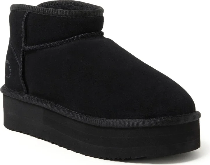 Fireside Kingston Genuine Shearling Platform Bootie