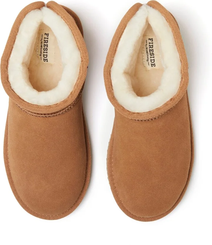 Fireside Riverland Genuine Shearling Micro Bootie - Image 4