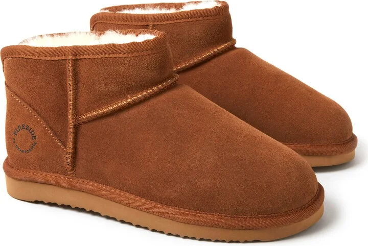 Fireside Riverland Genuine Shearling Micro Bootie - Image 7